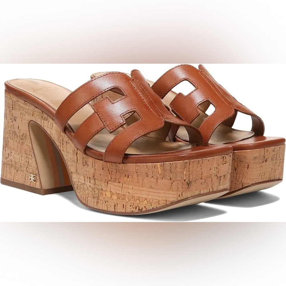 Sam Edelman Cork Platform Sandals